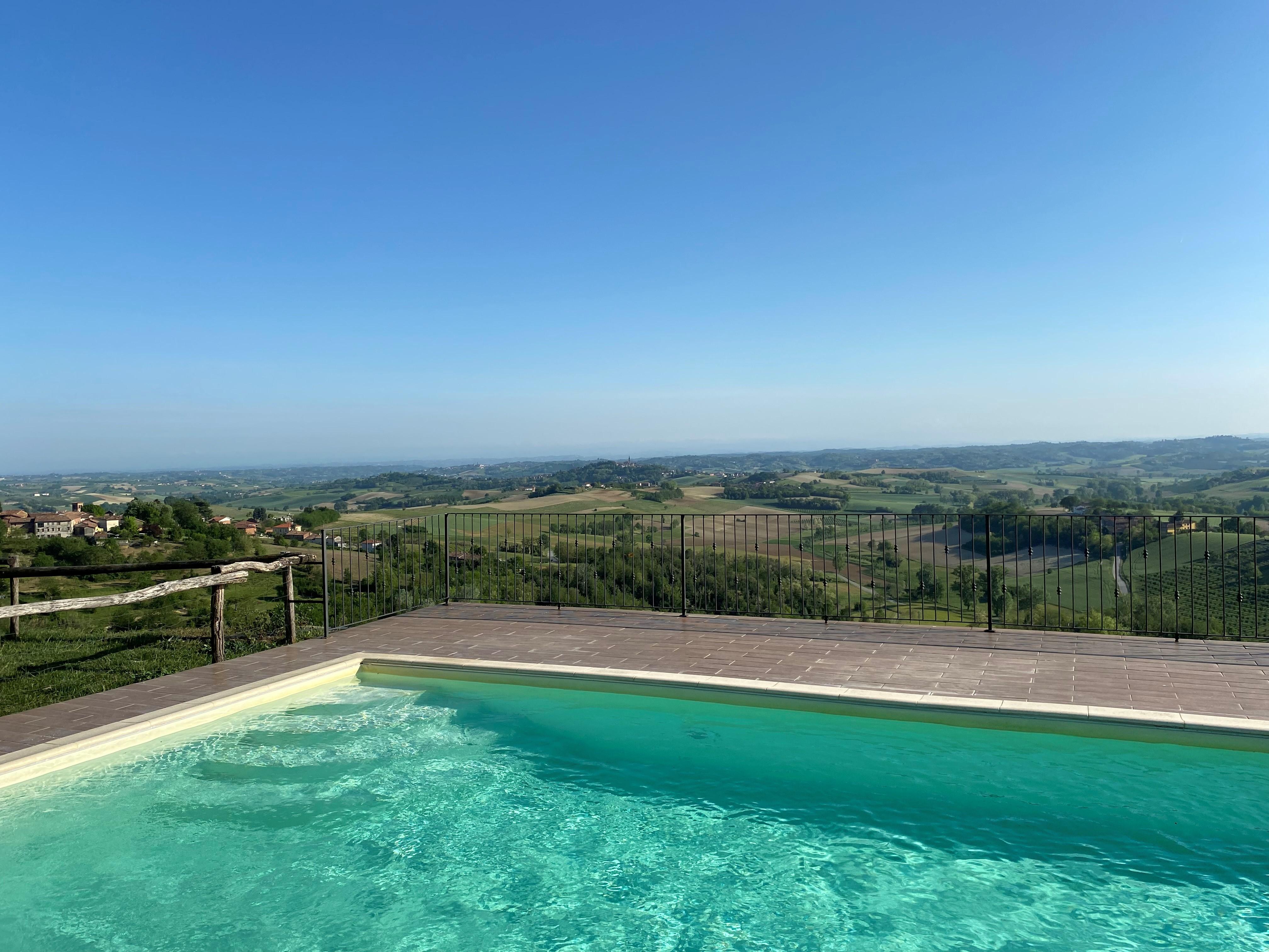 Pool with a view