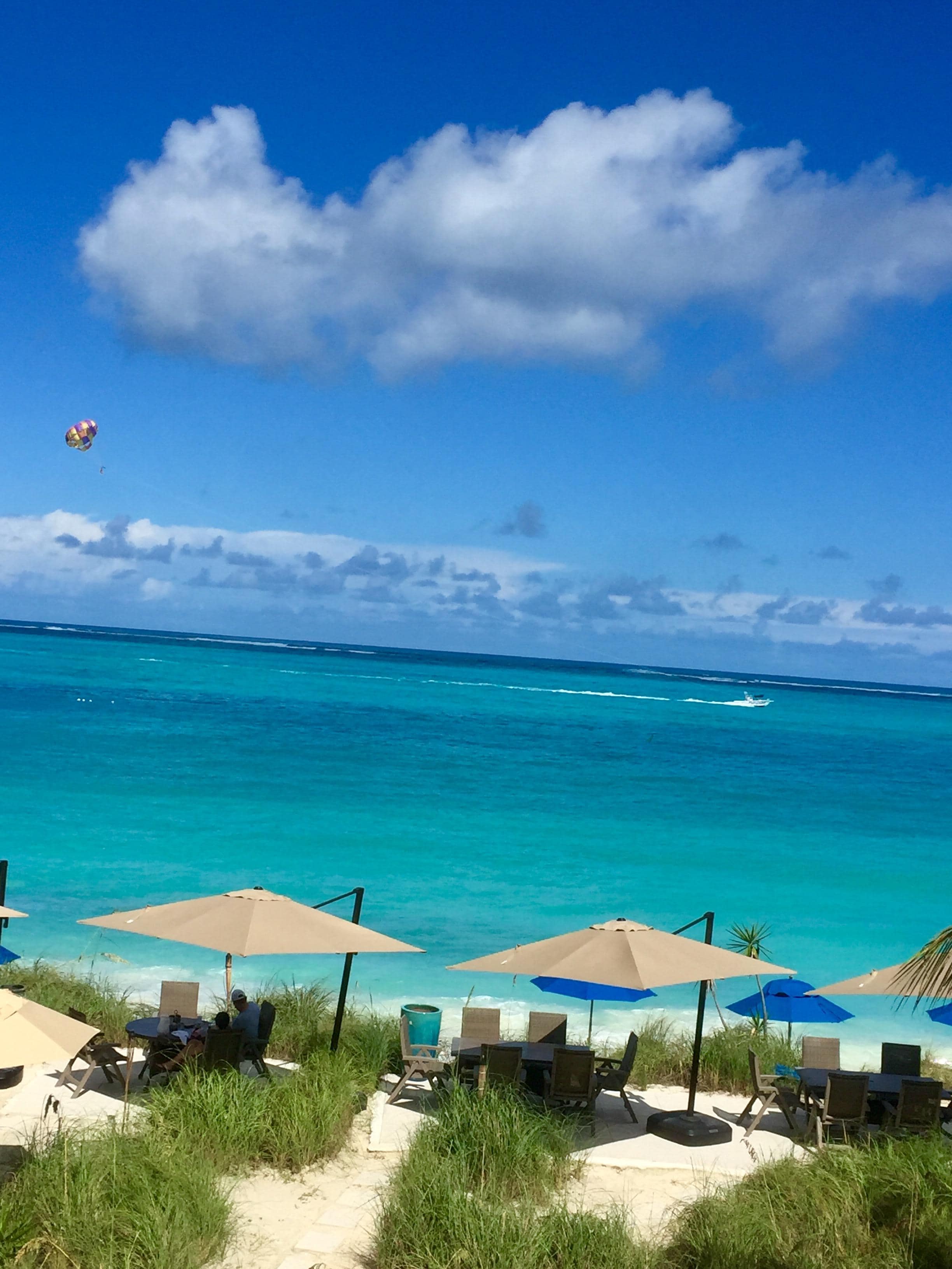 View from our balcony