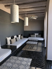 Terrasse couverte