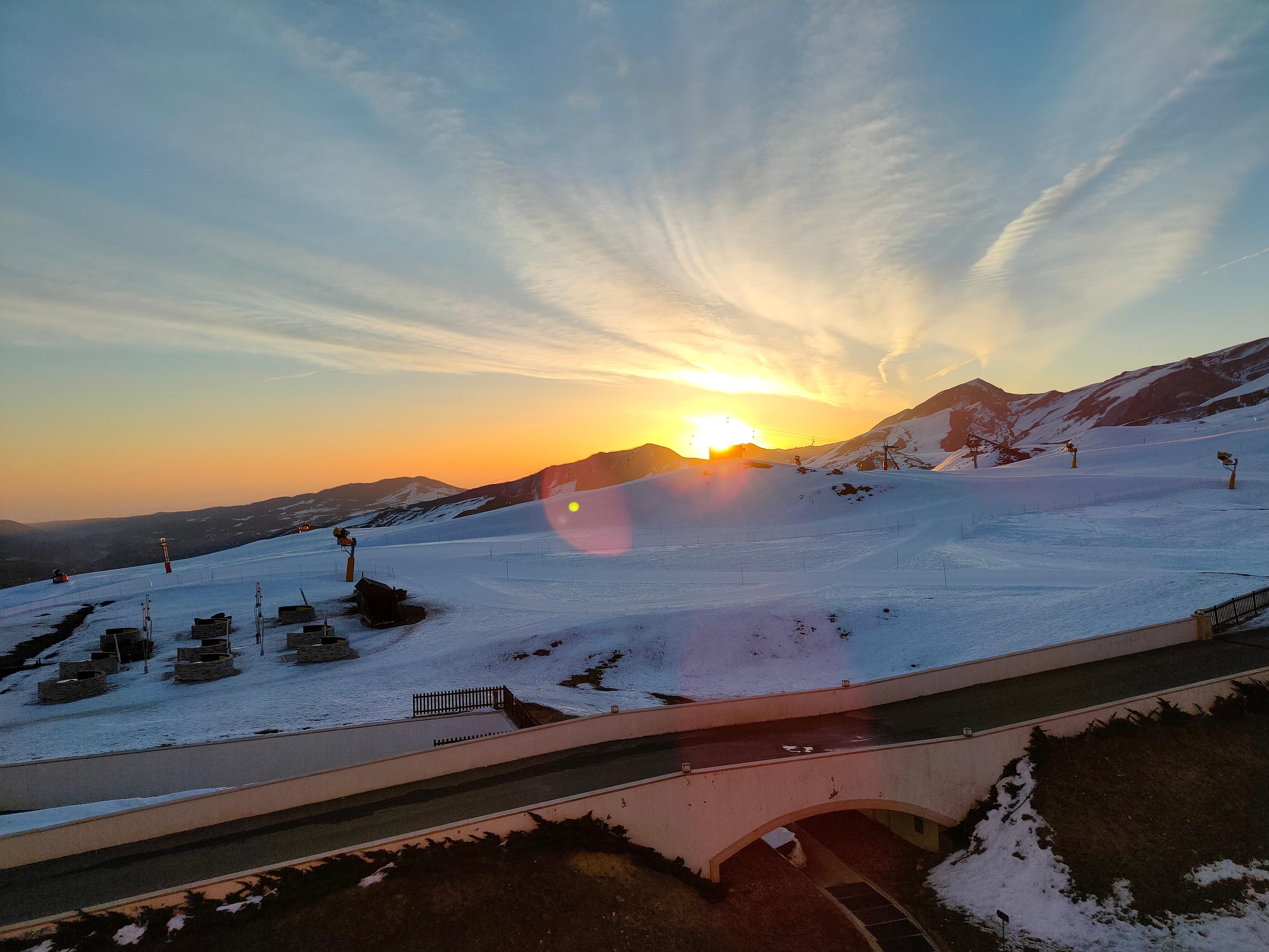 Sunrise from our room