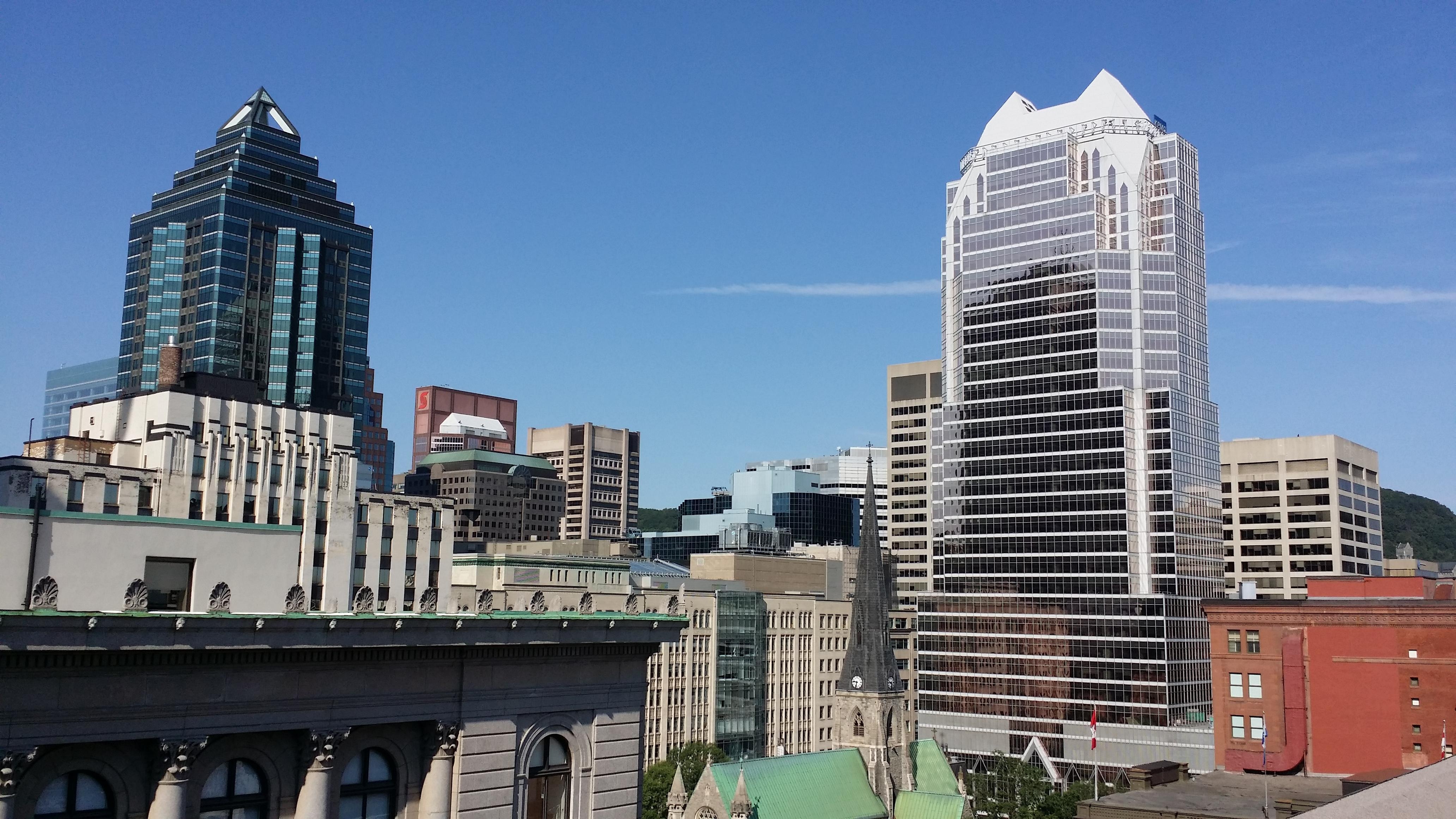 A view from the roof.