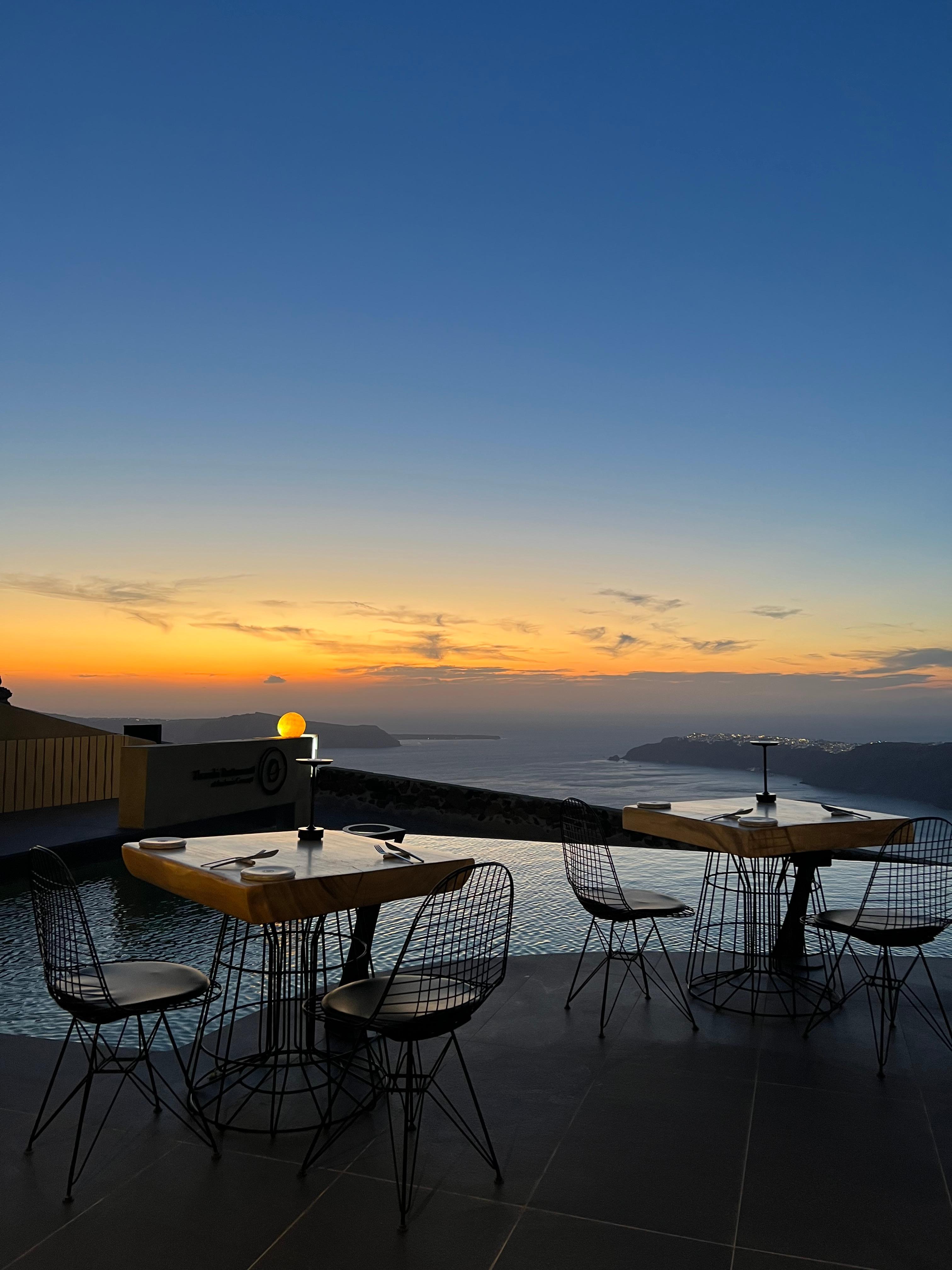 Vista desde el restaurante 