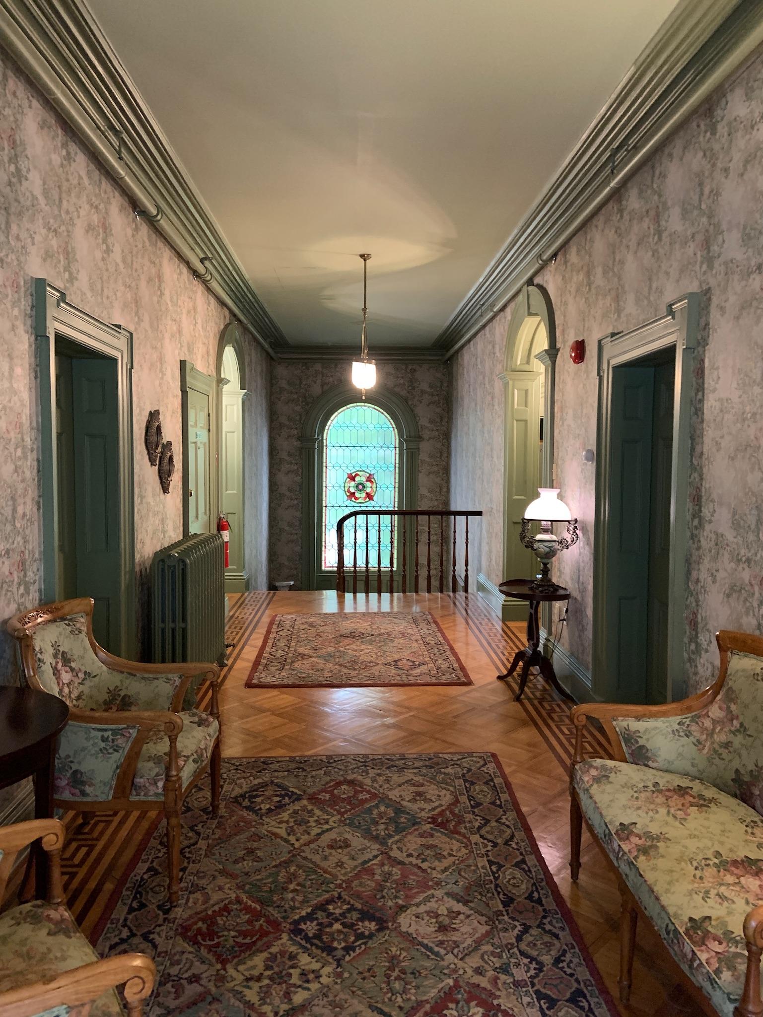 Upstairs hall
