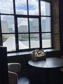 View from the breakfast