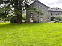 Grounds behind the hotel