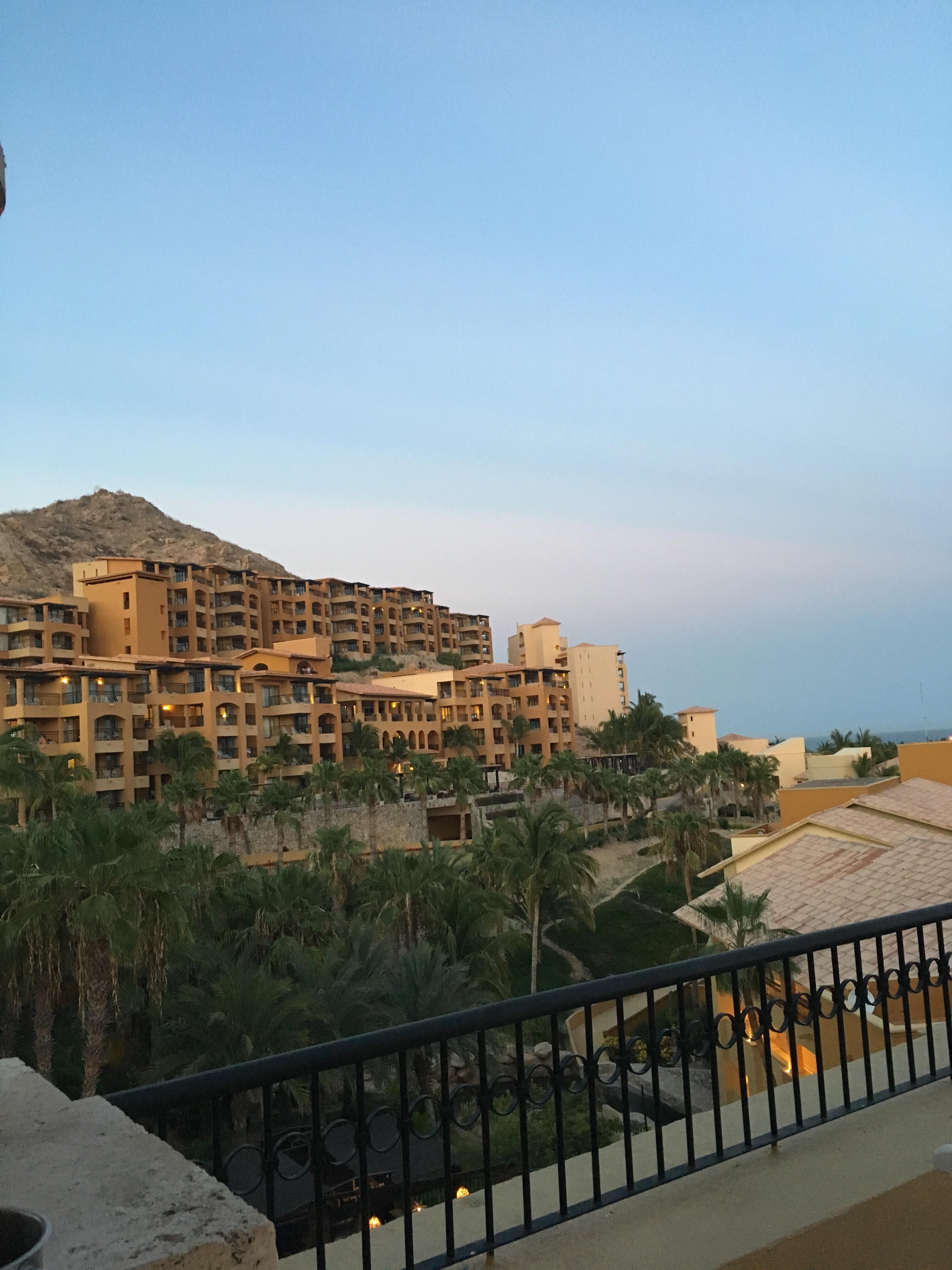 View from the Rosata restaurant