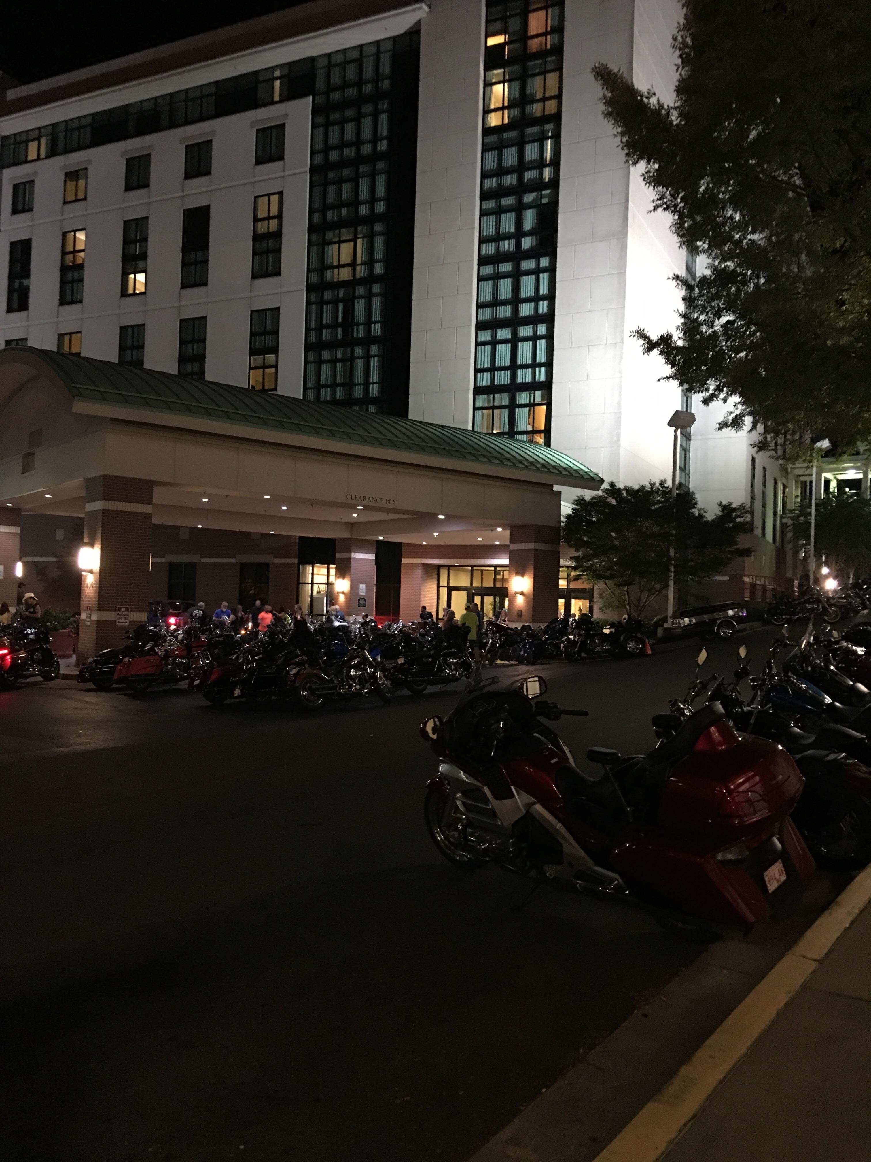Embassy on rally weekend