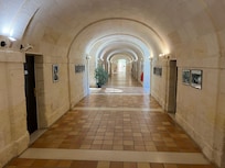 Hallway with rooms of hotel