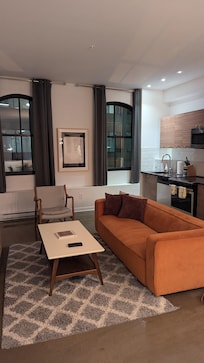 La partie "salon" du studio