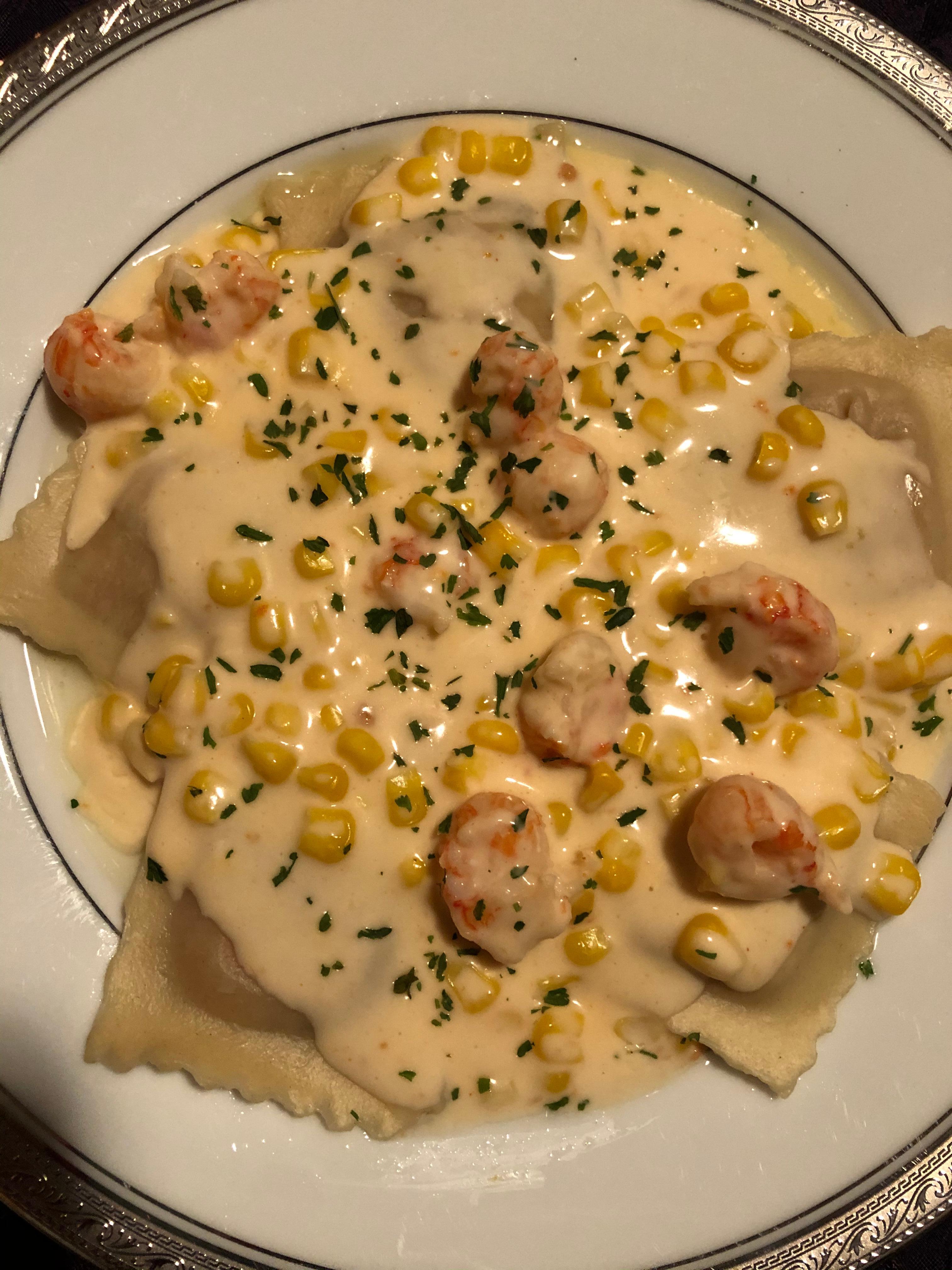 Lobster ravioli