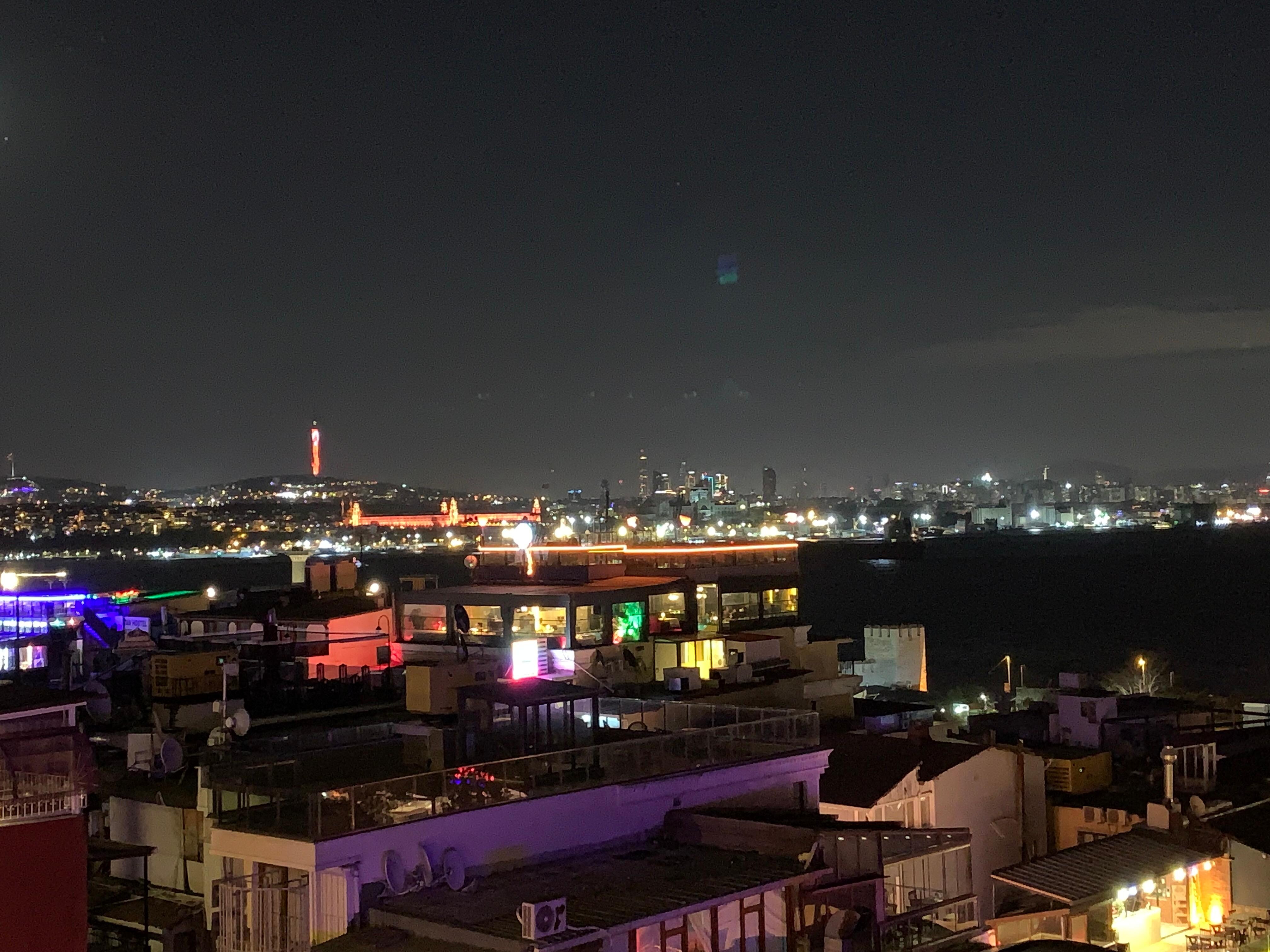 Vista desde la habitación.