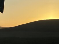 Sunset coming back from galasheils