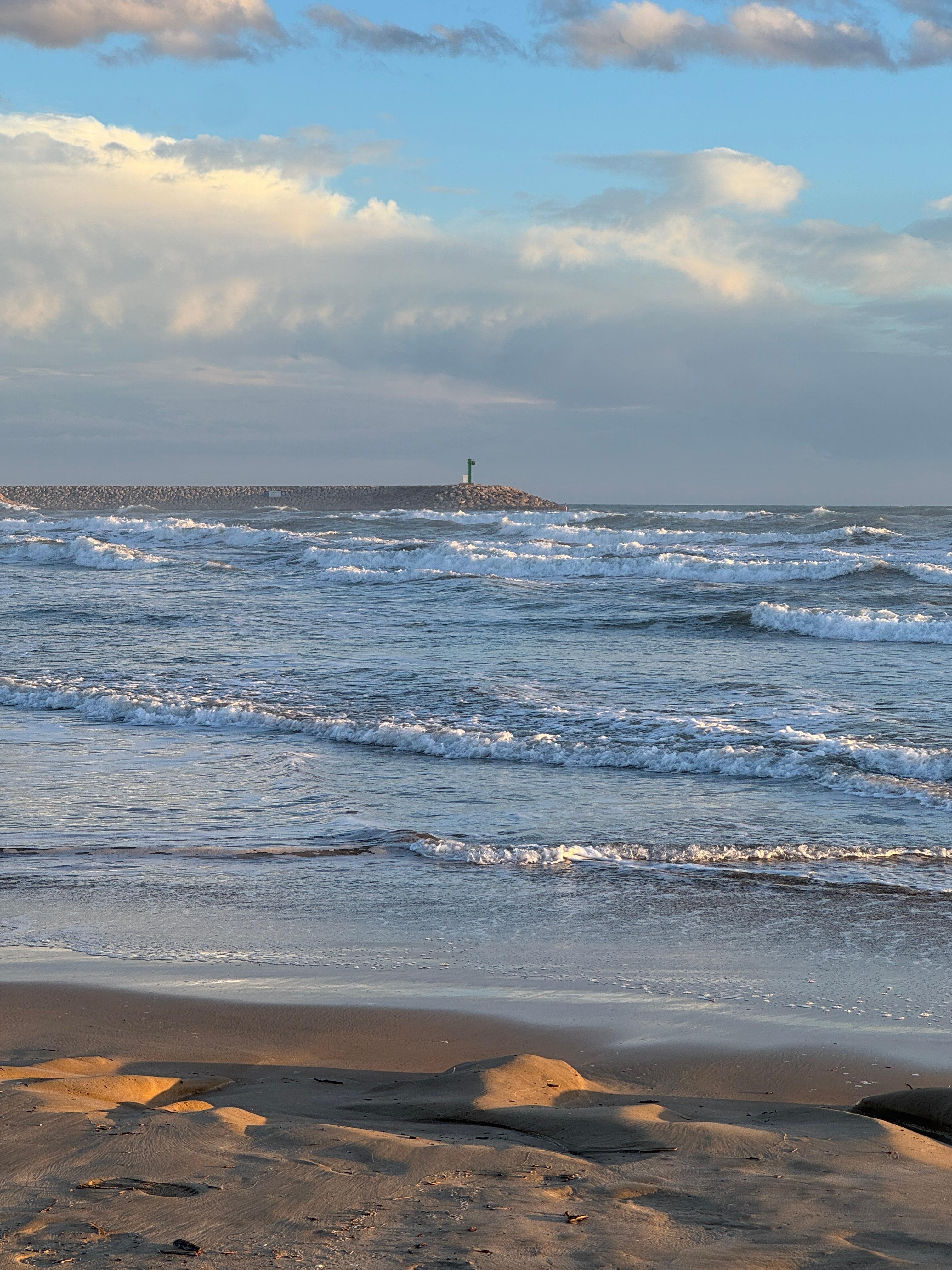 Den nærliggende strand