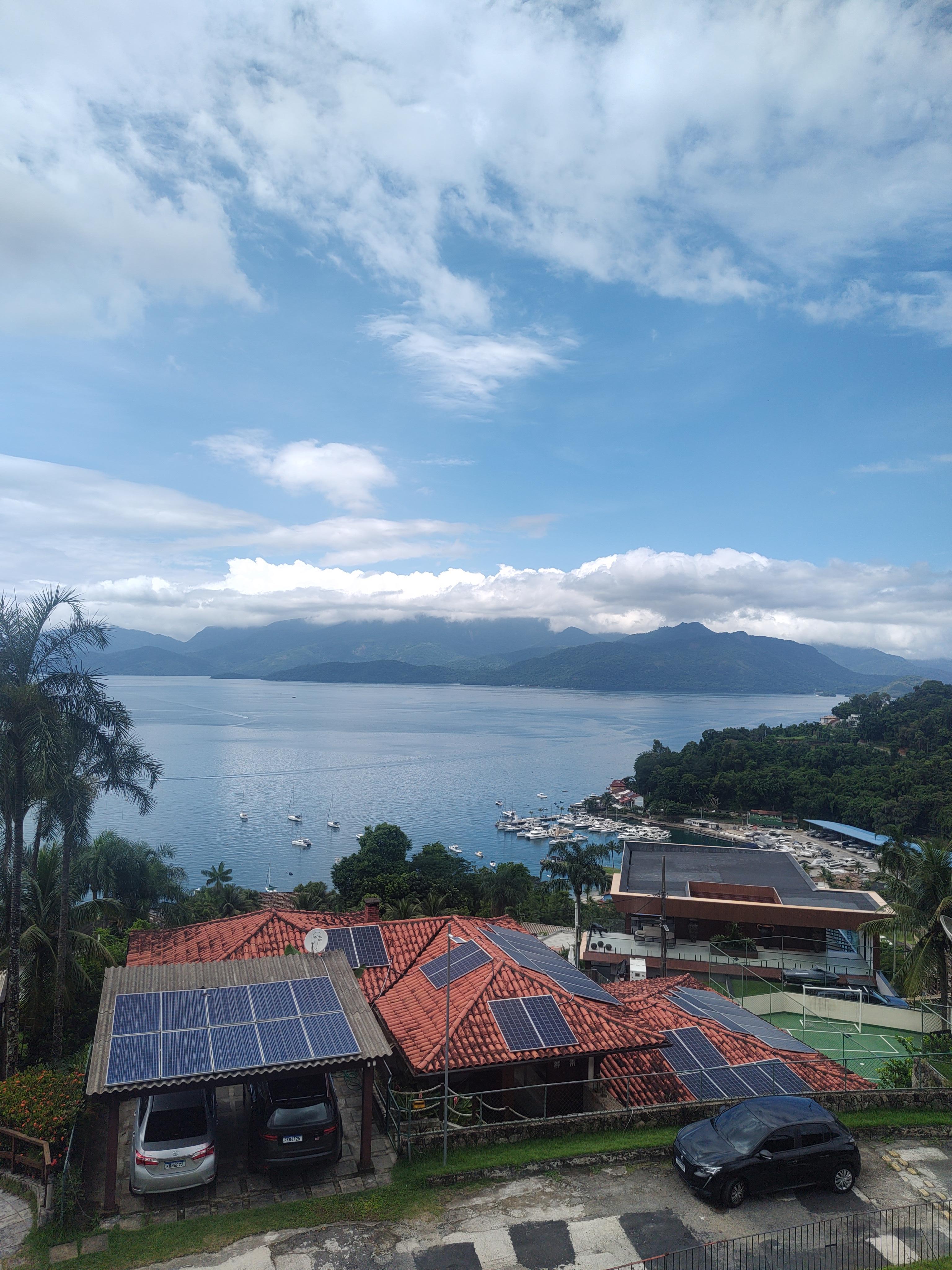 Vista da piscina