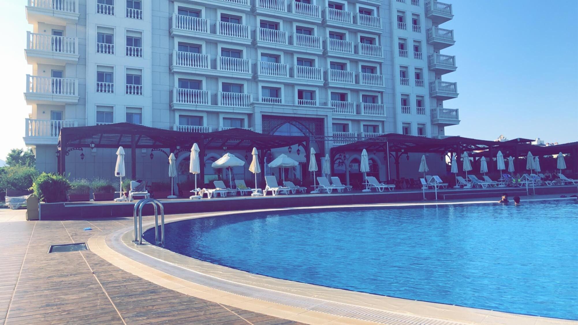 Flott uteområdet og veldig rent og pent