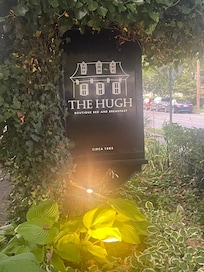Front sign and entrance.