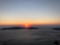 Sunset from balcony