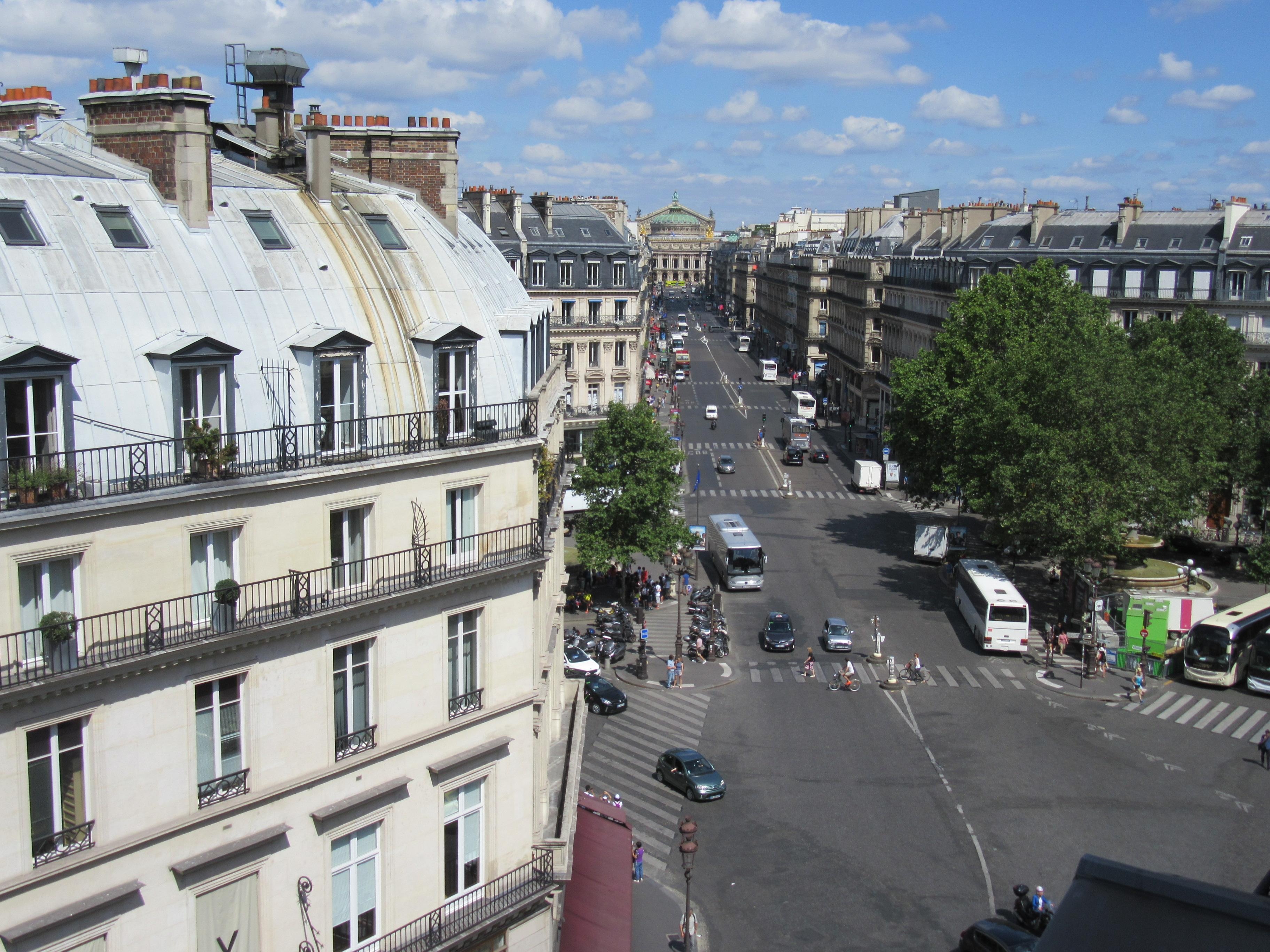 from the room balcony