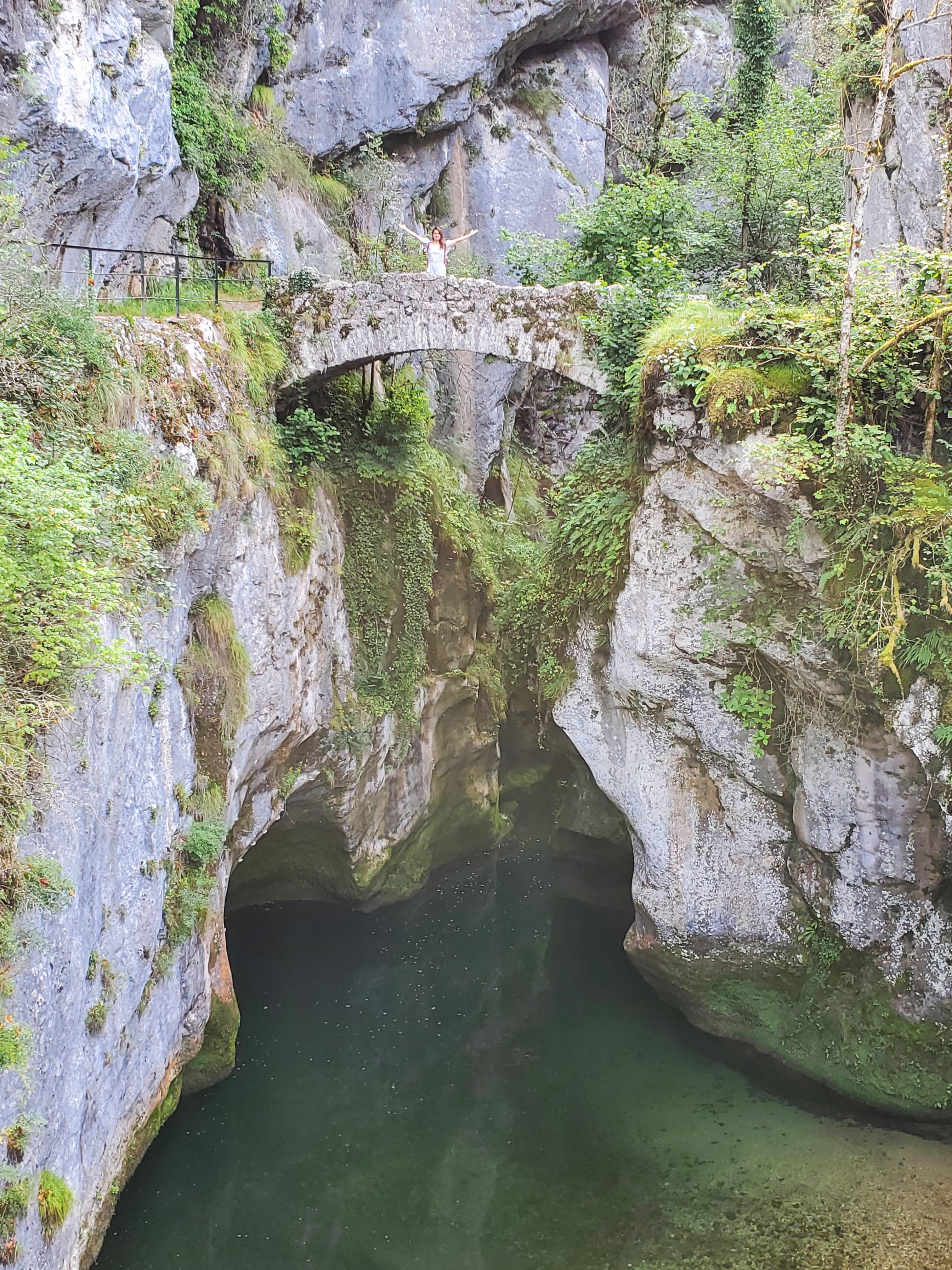 Le pont romain situé  a 500m de l'auberge 