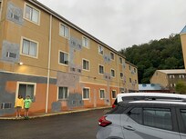 Dilapidated exterior