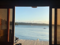 Vista de la cama