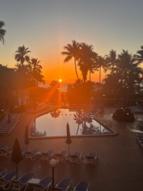 Morgensol på balkon