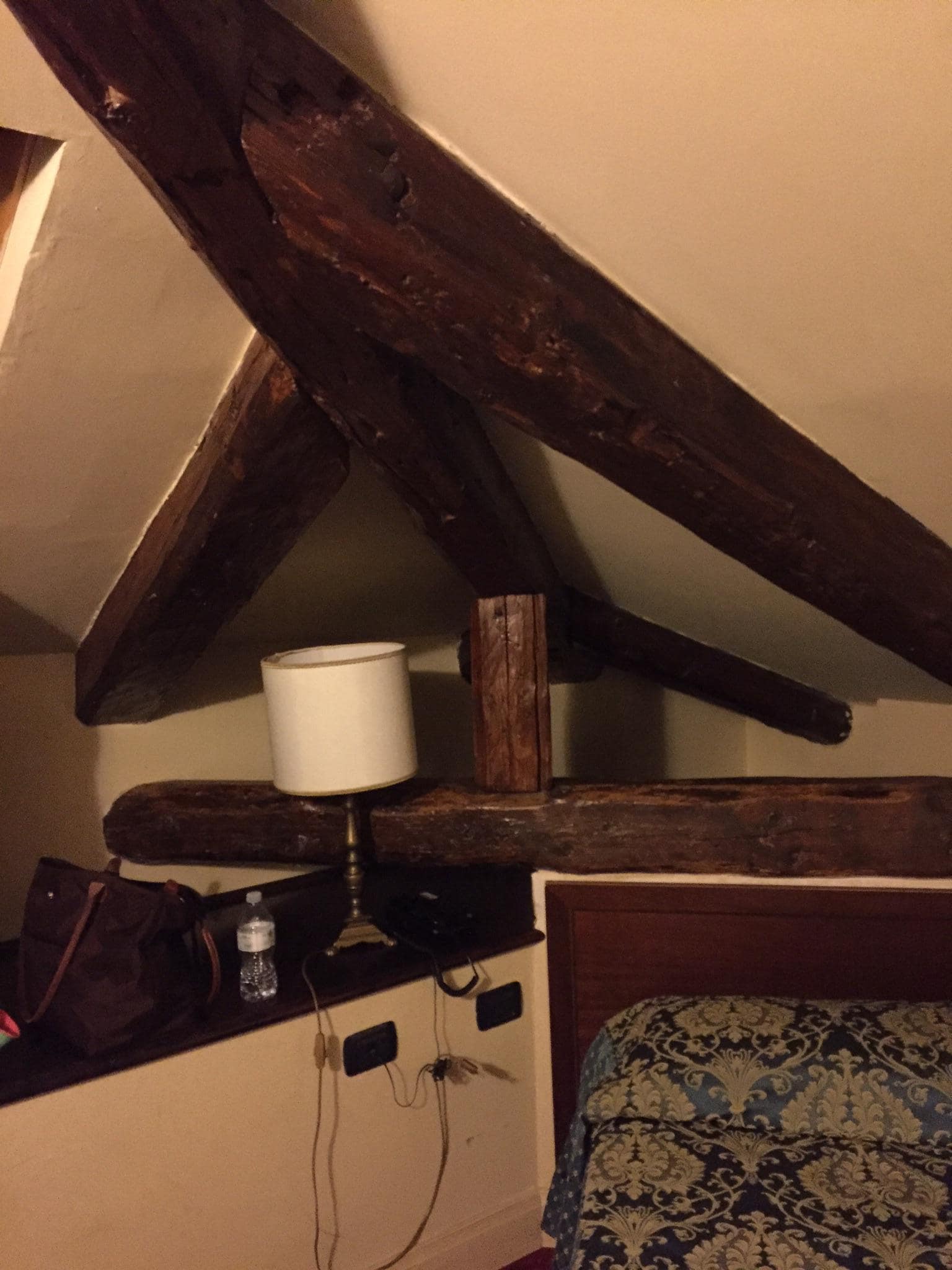 Love the nightstand, oh there isn't one