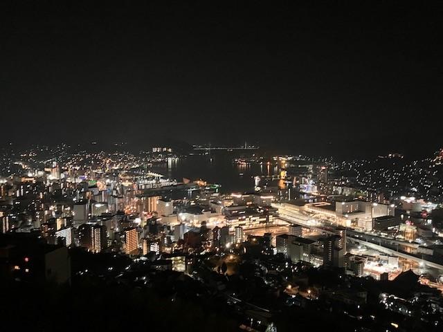 部屋からの夜景