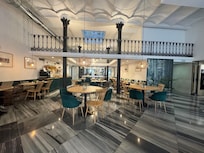 Restaurante na recepção