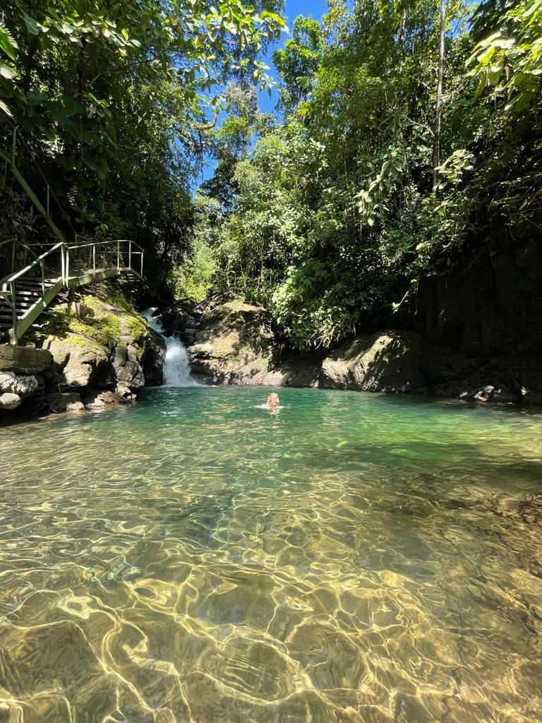 Waterfall (which was empty except us)