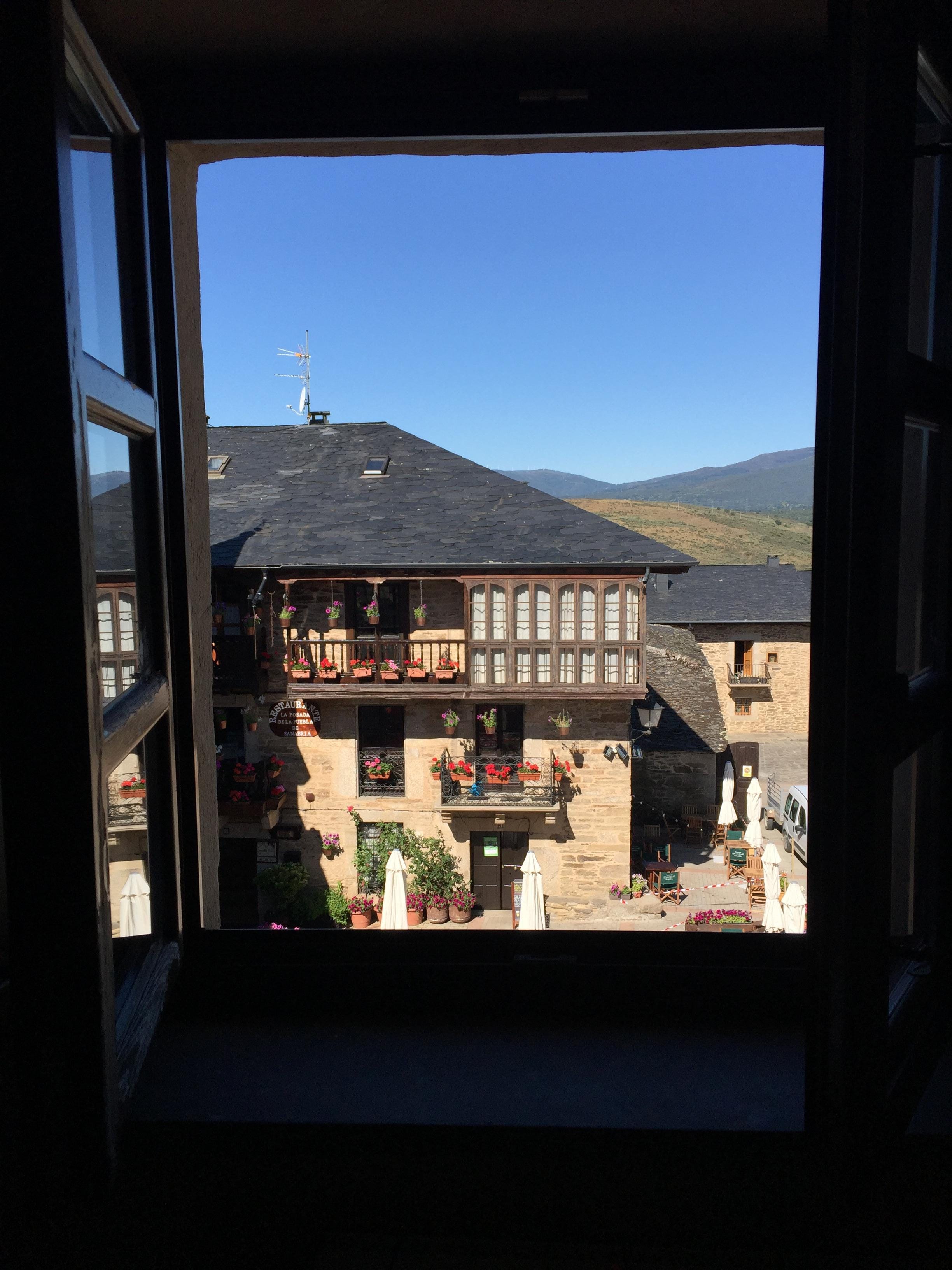 Desde la ventana de nuestra habitación