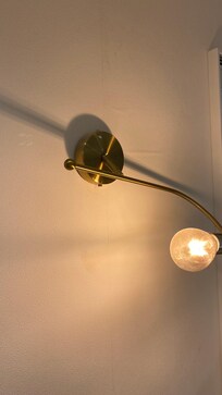 Broken light fixture