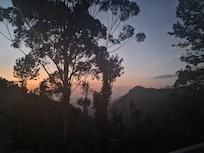 Sunset in the hills was beautiful and so peaceful here