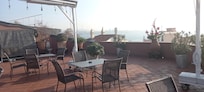 Terrace on a late November morning