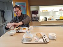 Een simpel maar prima ontbijt!