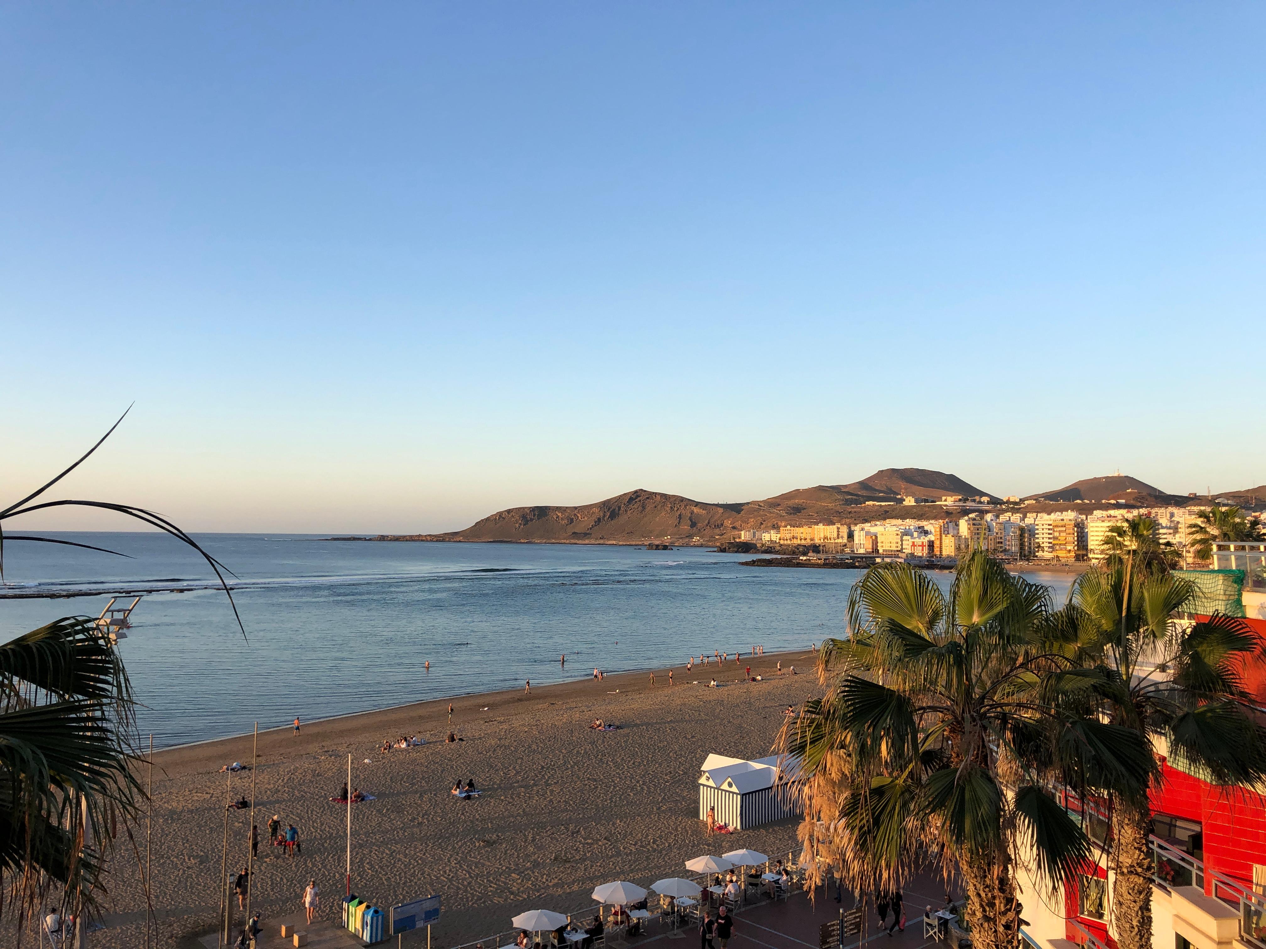 Sunset on Las Canteras 