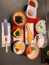 朝食
朝からご馳走