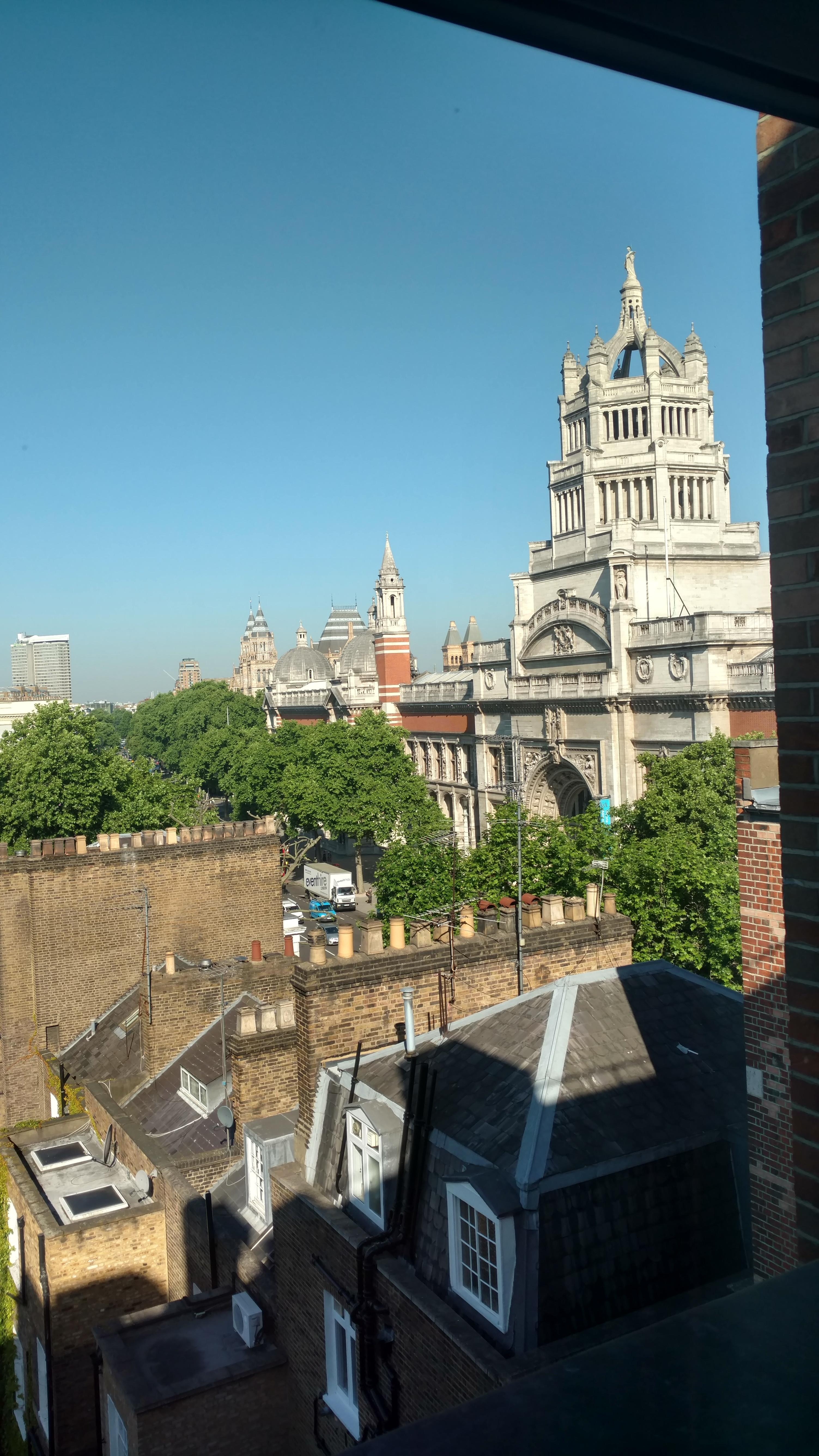 View of V&A from my 6th Floor Window
