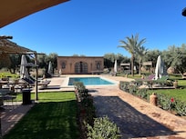 View from main Villa and 5th Room suite.