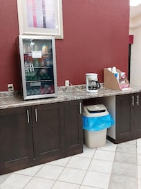 Not what the hotel website photos show! Where is the "breakfast?"