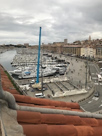 View from hotel room