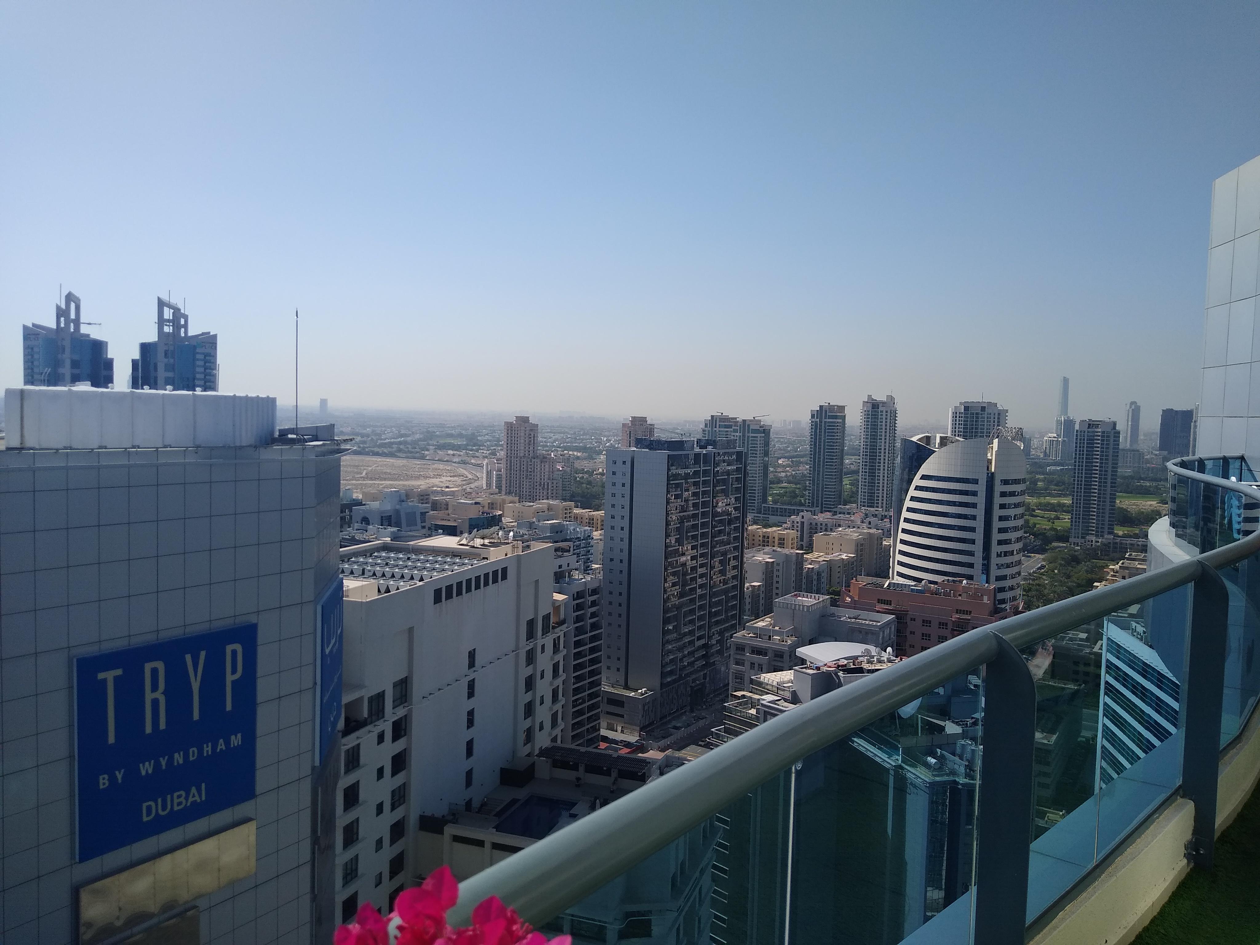 View from roof/pool