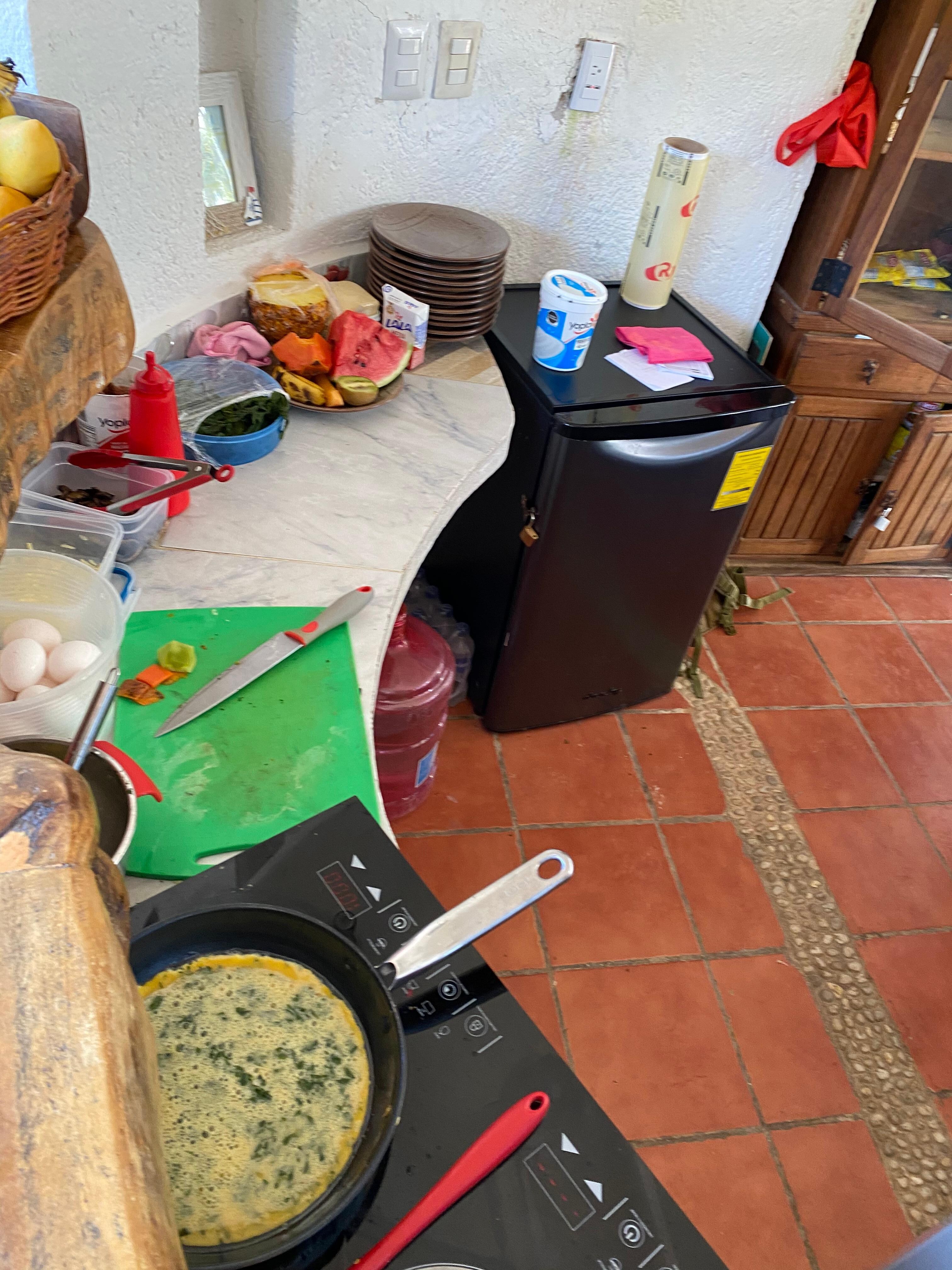Esto es un desayuno. Es mejor no desayunar ahí.