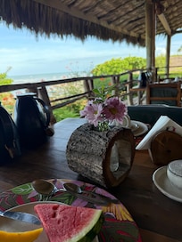 Vista do café da manhã !