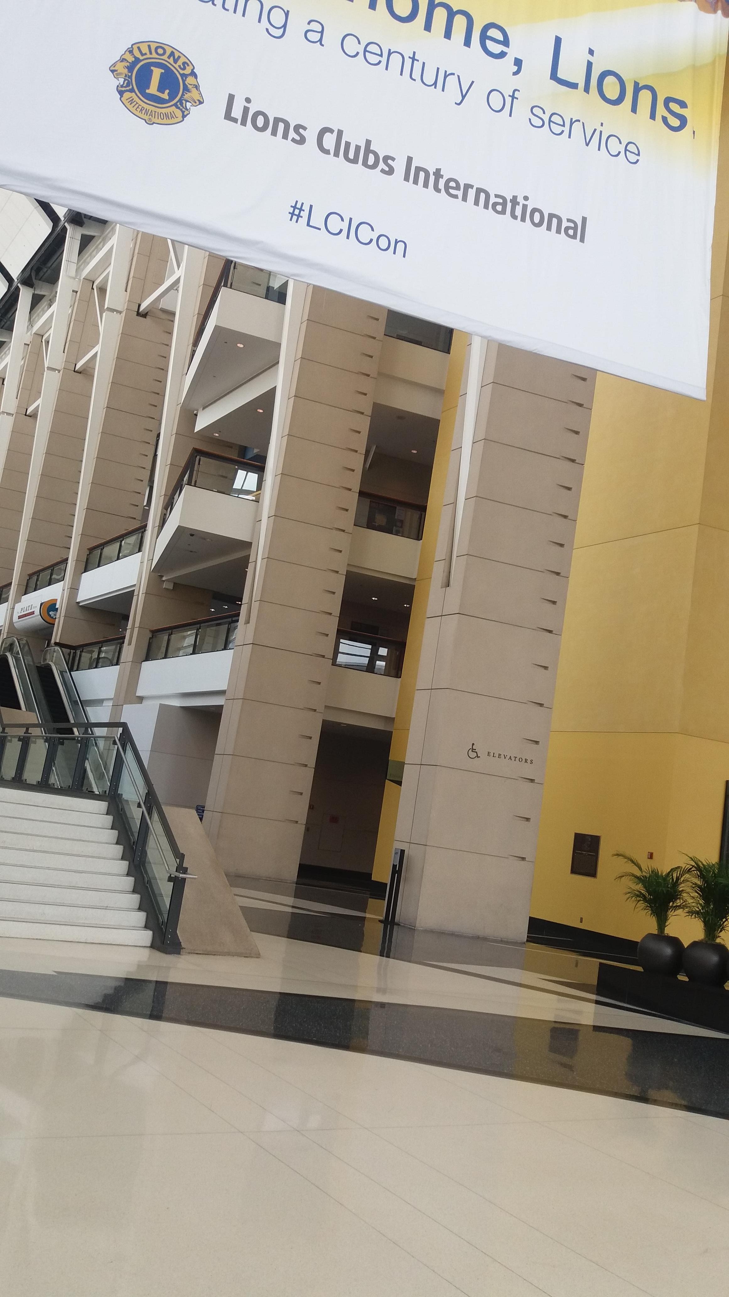 McCormic Convention Centre where we celebrated 100 years of service to humanity