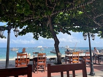 Utsikt fra frokost-/restauranten