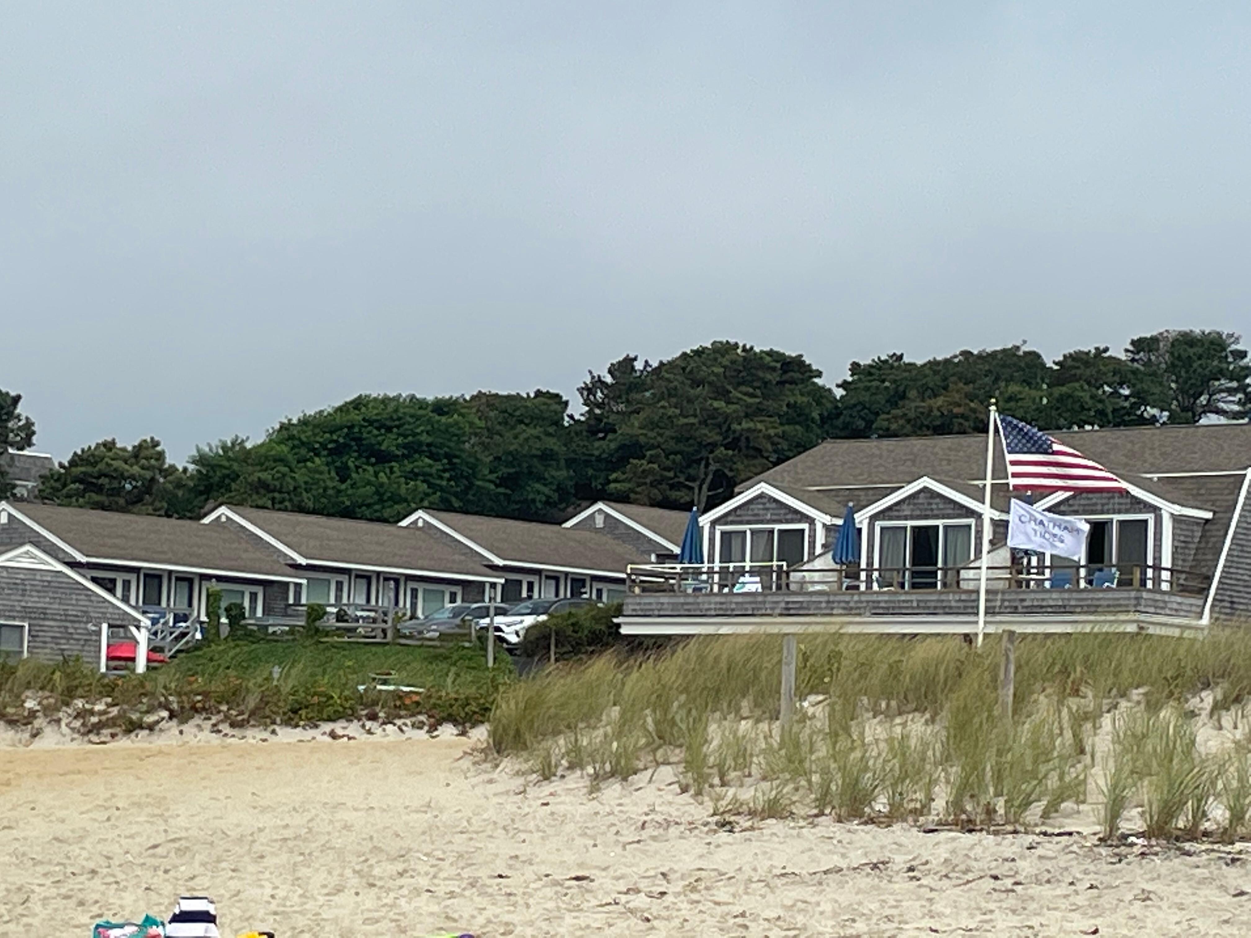 View of Chatham Tides from beach