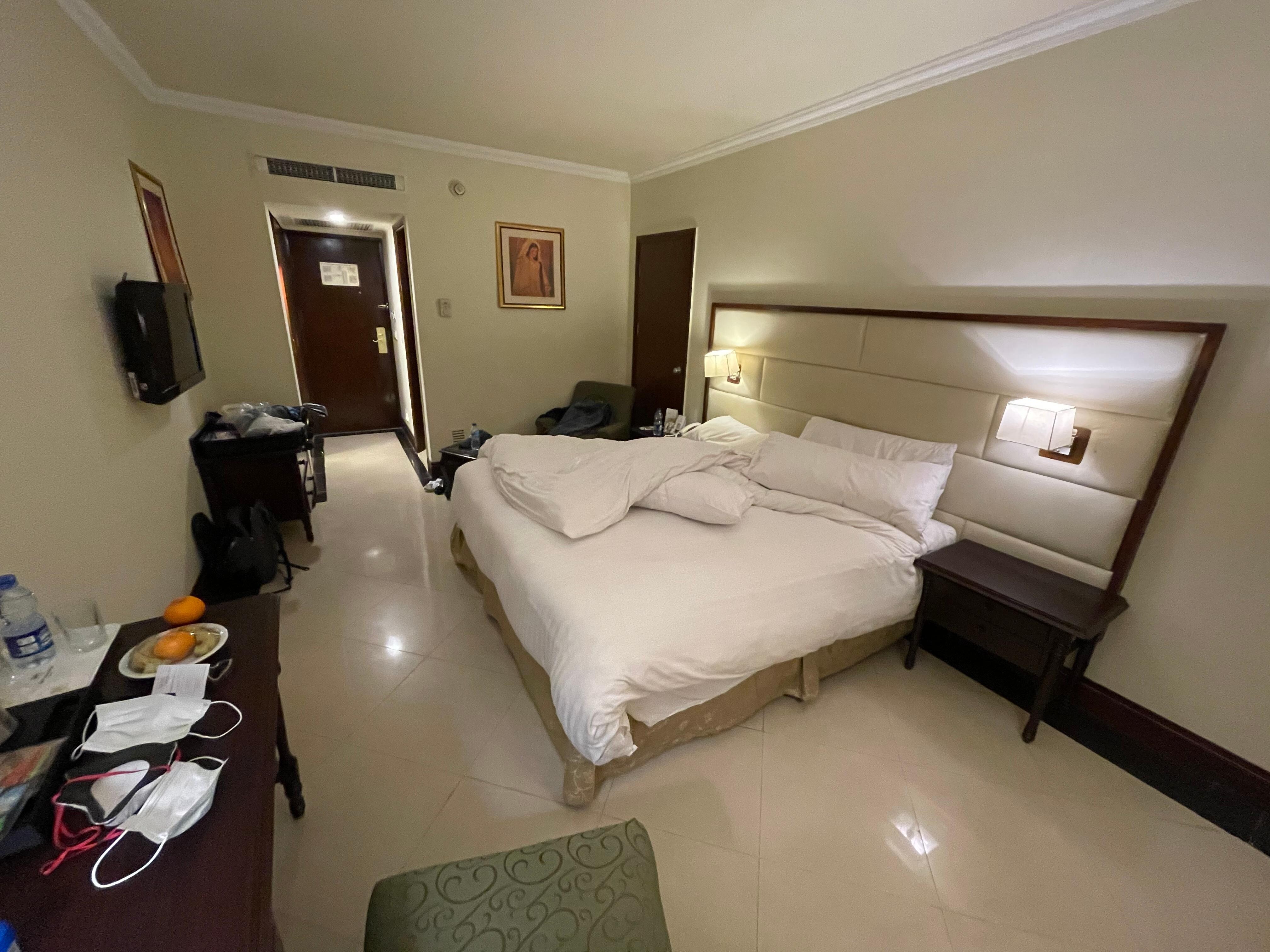 Inside my room (after sleeping there)