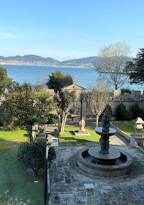 Esto es el paisaje mientras desayunas