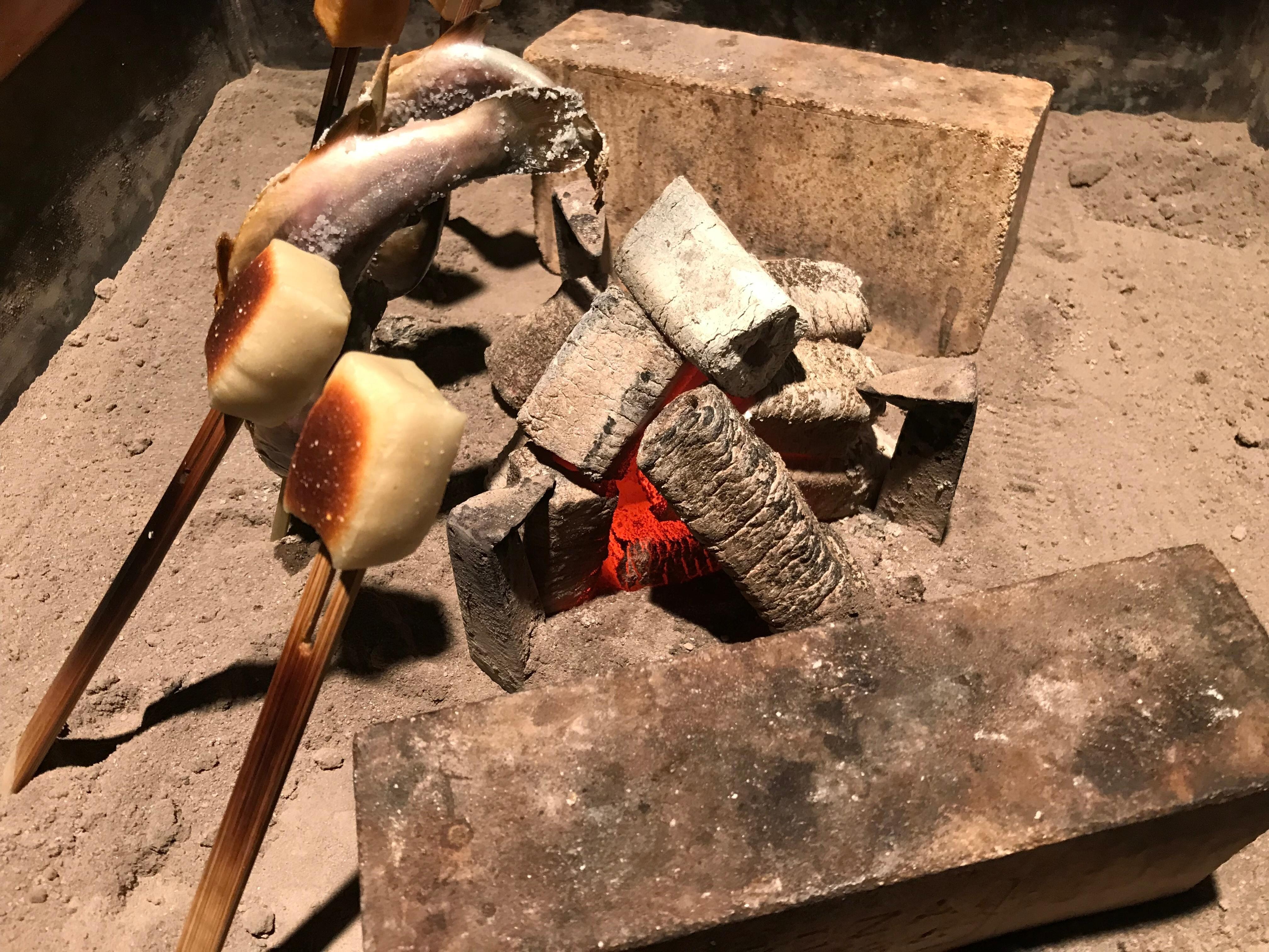 焼いたお麩はもちもち美味しかった。